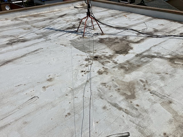 屋上防水の点検